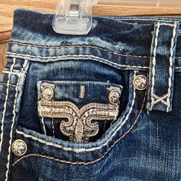 Rock Revival Women's Jeans, Easy Boot Cut, Size 28 Waist, Standard Length - Picture 10 of 10